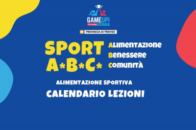 Progetto SPORT ABC e Alimentazione Sportiva: la Provincia di Treviso incontra studentesse e studenti per affrontare il tema con le scuole partner del progetto